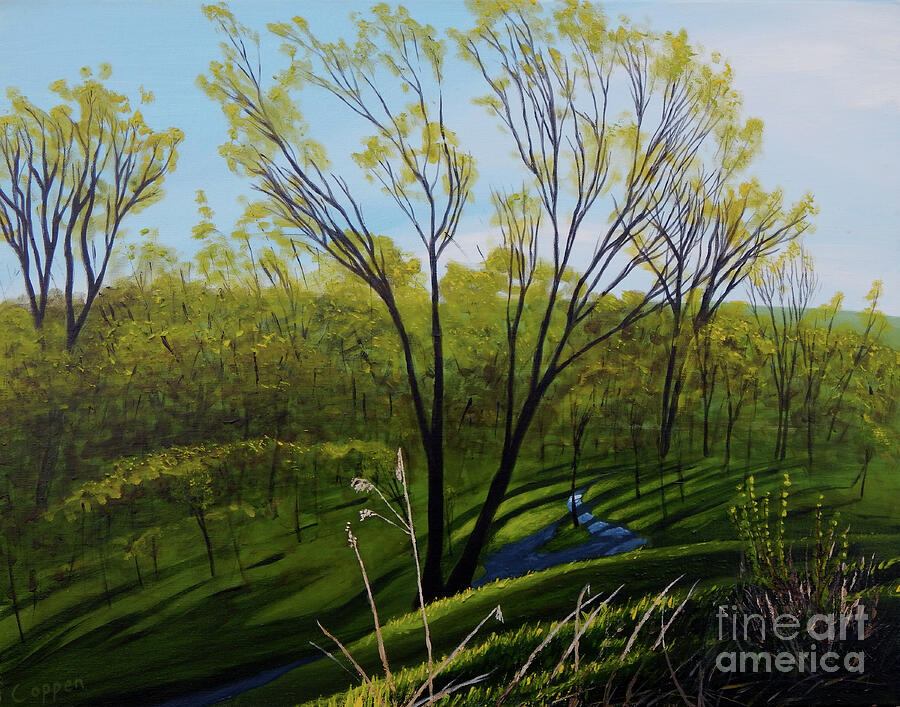 Spring Turning Painting by Robert Coppen