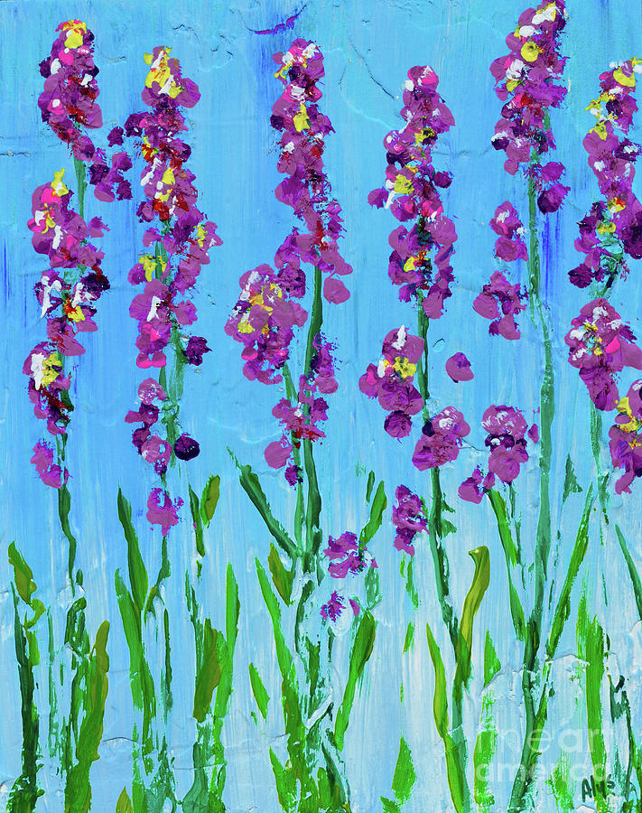 Spring Up Painting by Alys Caviness-Gober