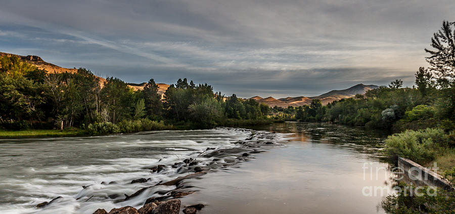 Spring View Of The Payette River Photograph by Robert Bales