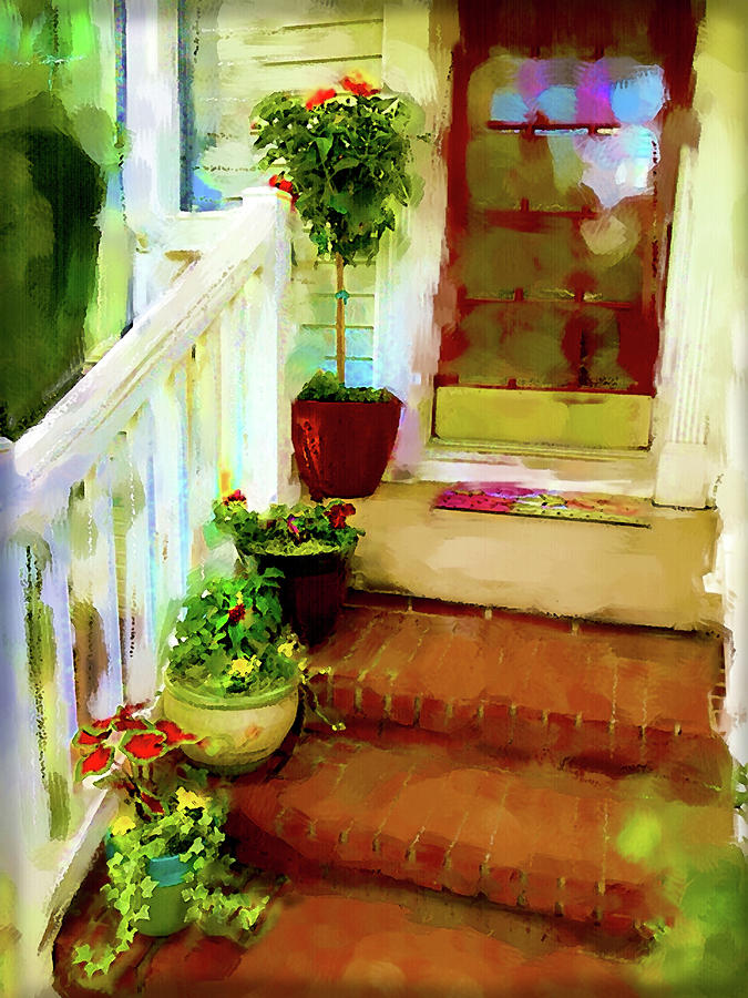 Spring Welcome Digital Art by Gina Harrison