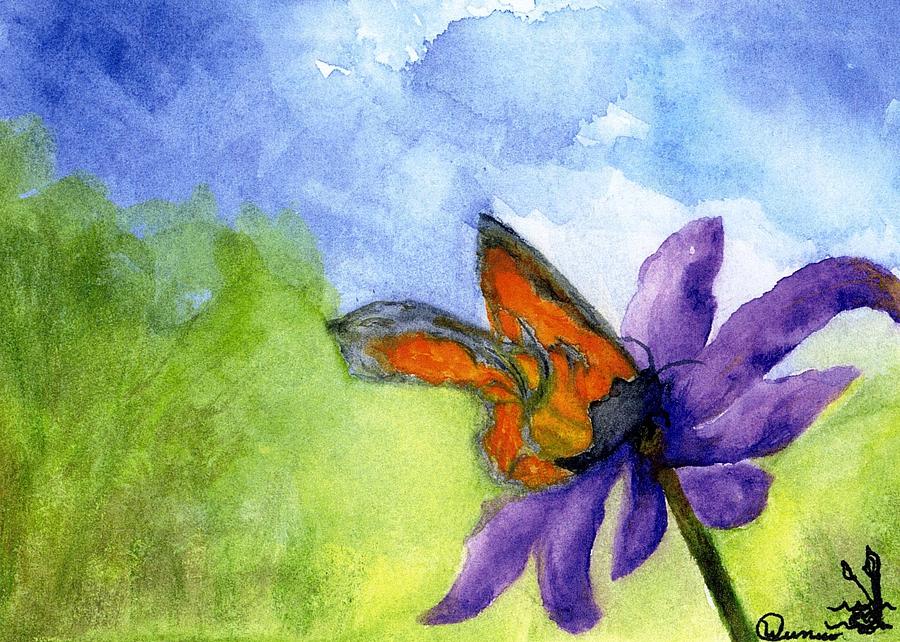Butterfly Painting - Spring by Wendy Cunico
