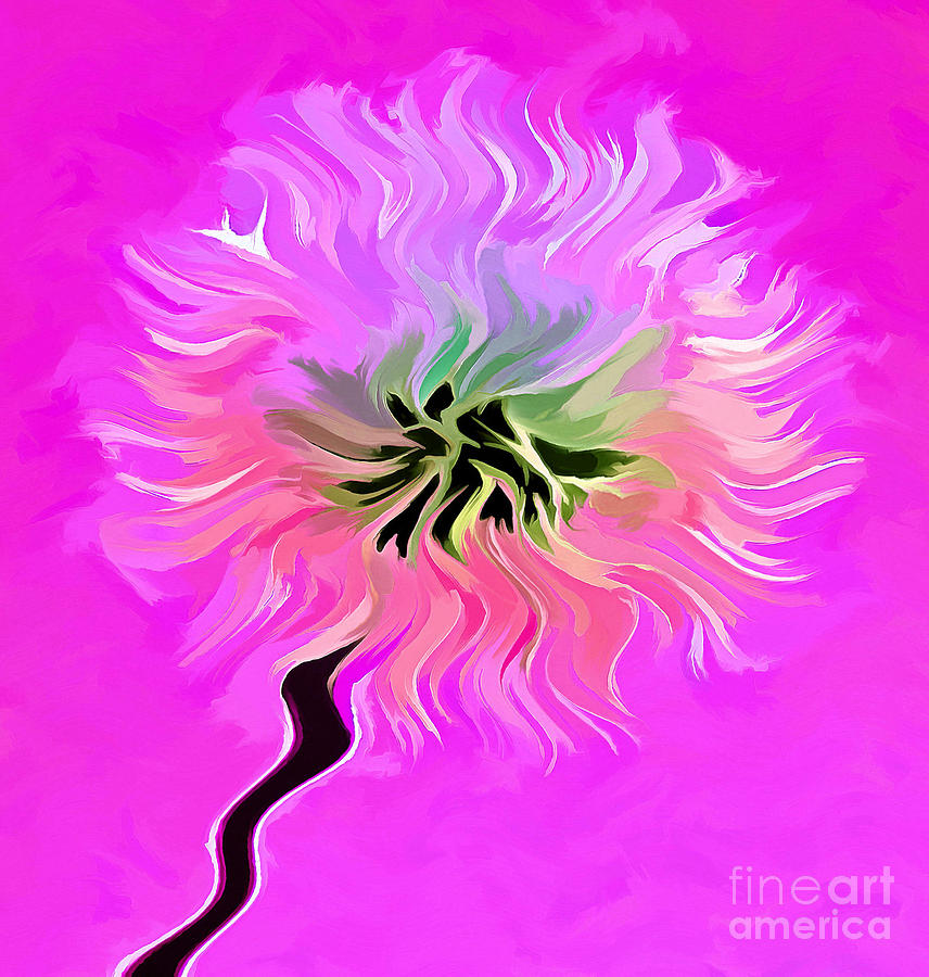 Flower Digital Art - Spring Wishes by Krissy Katsimbras
