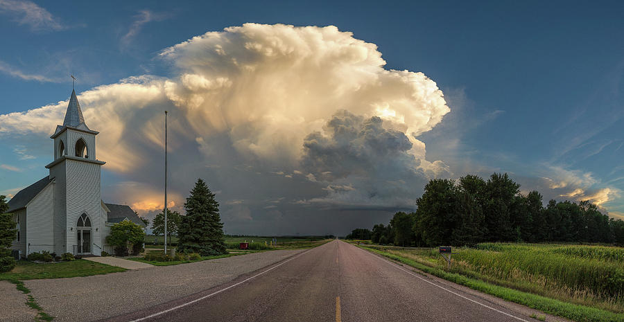 Supercell Photograph - Springdale by Aaron J Groen