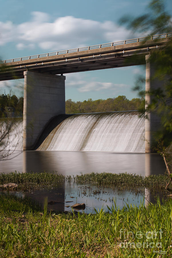 Springfield Lake Dam Photograph by Jennifer White