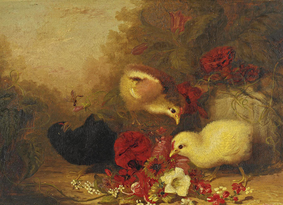 Springs Bounty Painting by Mary Russell Smith