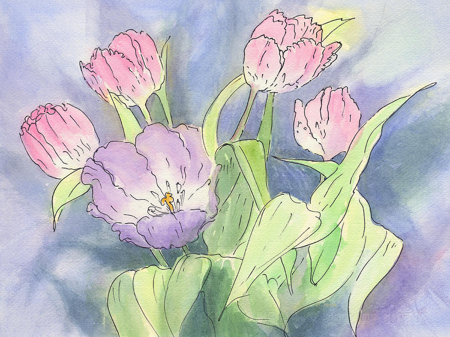 Spring's Tulips by Betty Pehme Spring's Tulips by Betty Pehme