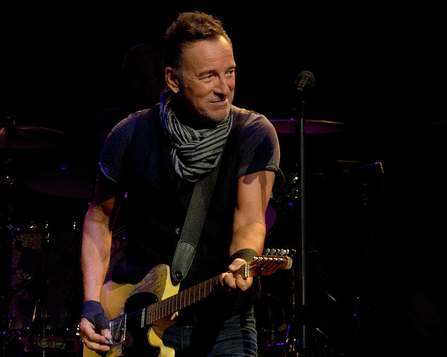 Springsteen-Cleveland River Tour 2016 Photograph by Jeff Ross
