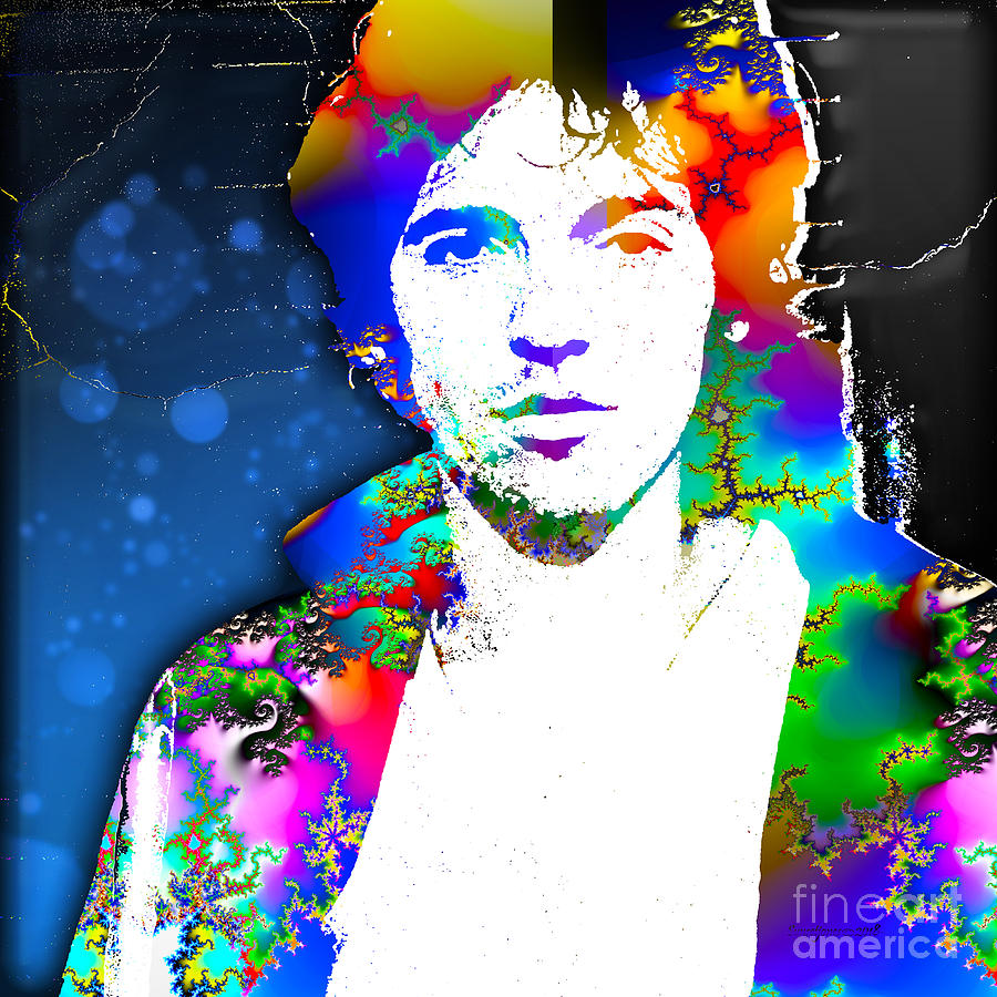 Springsteen- Digital Art by Robert Orinski