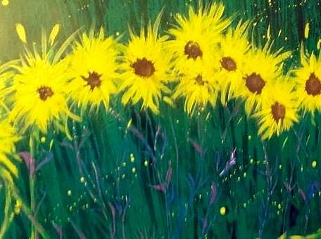 Flower Painting - Springtime #2 by Richard Fey