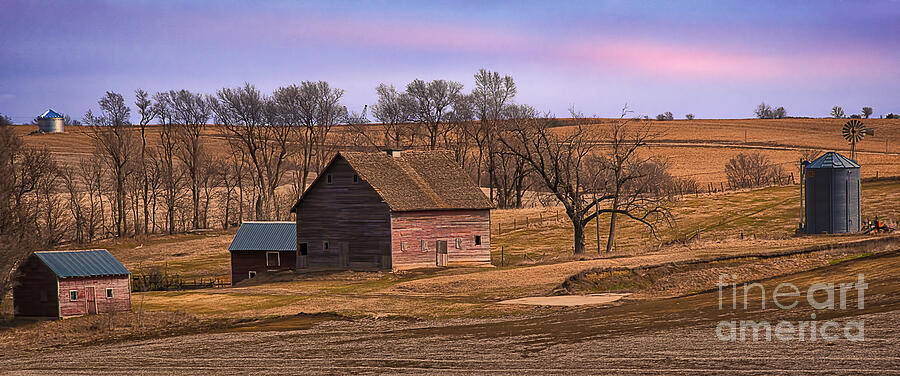 Springtime at a Nebraska Farm Photograph by Priscilla Burgers