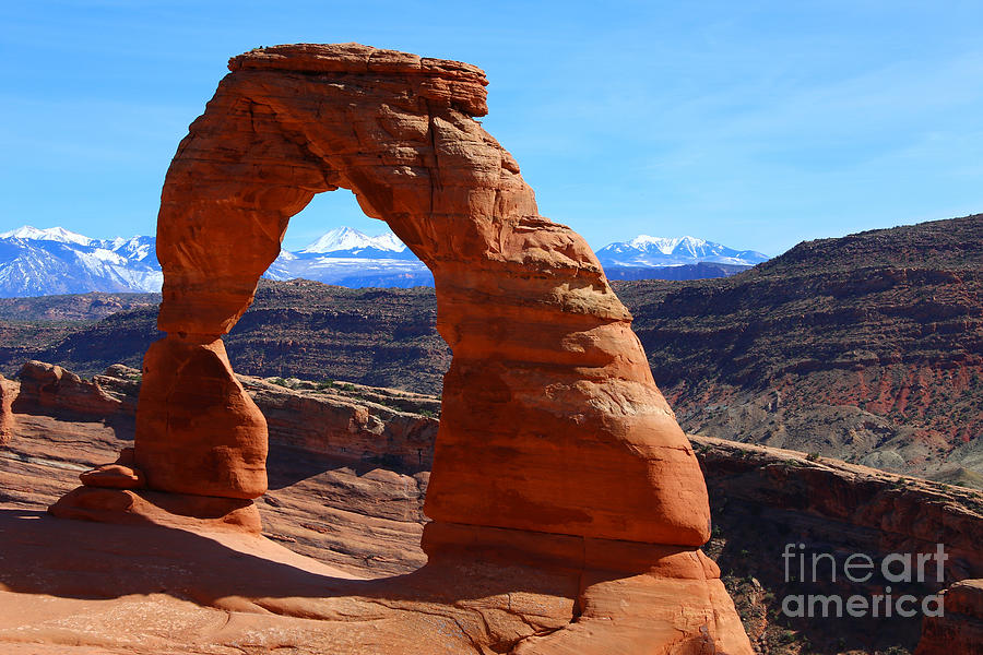 Arches National Park Photograph - Springtime at Delicate Arch by Marty Fancy