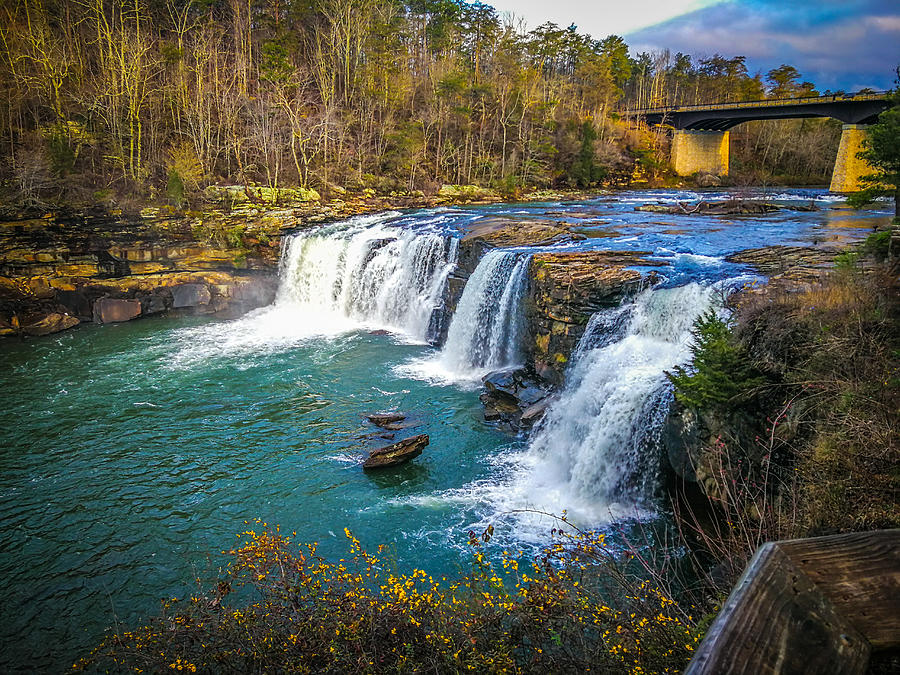 Springtime at Little River Falls Photograph by Danny Mongosa
