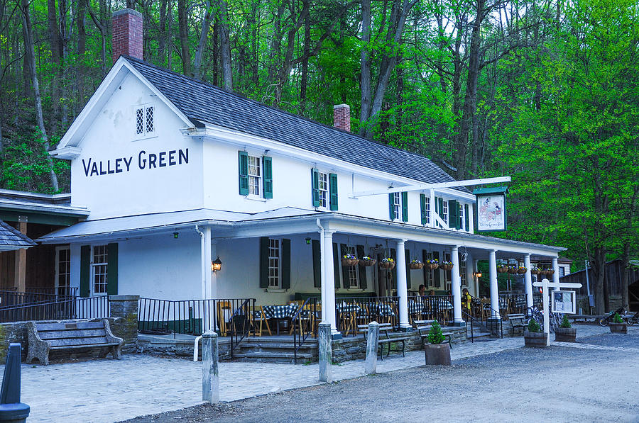 Springtime at the Valley Green Inn Photograph by Bill Cannon