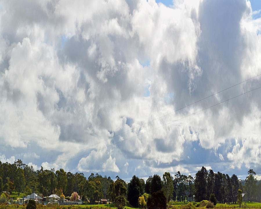 Springtime Clouds in Australia Photograph by Pauline Latta - Fine Art ...