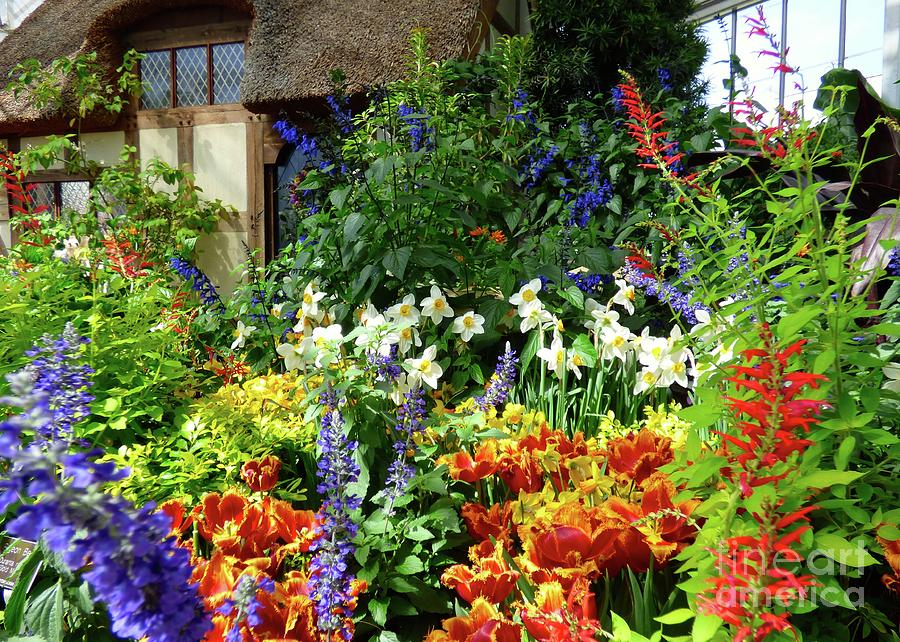 Springtime Cottage Garden Photograph by Jean Wright