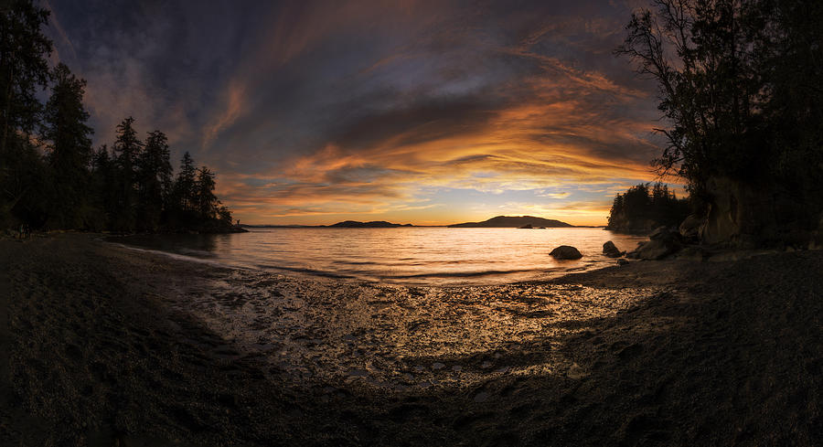 Sunset Photograph - Springtime Fire by Ryan McGinnis Sunset Photograph - Springtime Fire by Ryan McGinnis