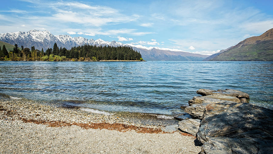 Springtime in Queenstown Photograph by Catherine Reading