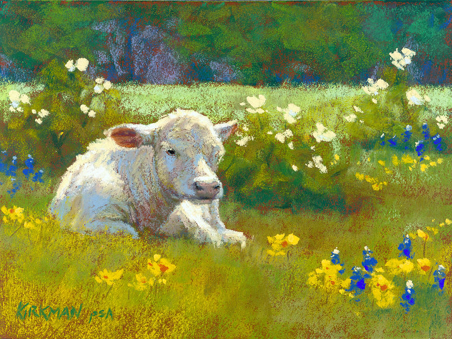Flower Pastel - Springtime in Texas by Rita Kirkman