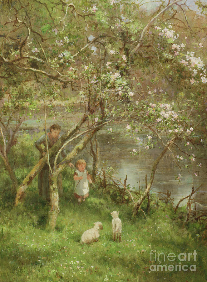 Springtime Painting by James George Bingley