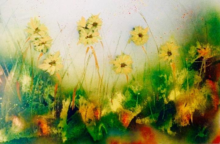 Flower Painting - Springtime by Richard Fey