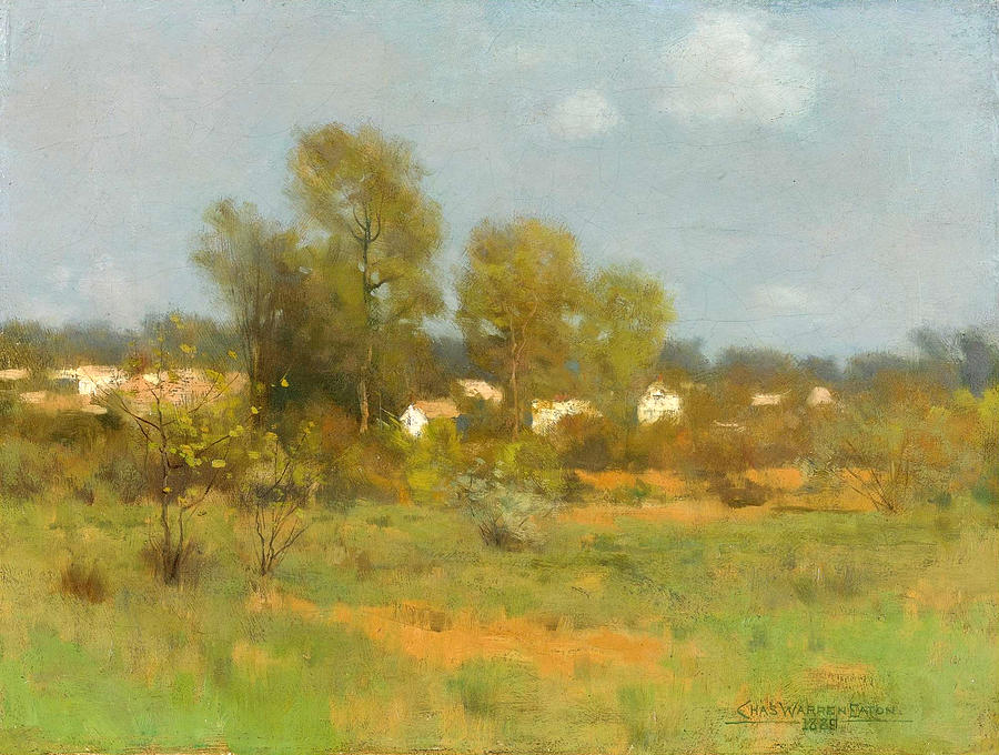 Springtime Painting by Charles Warren Eaton