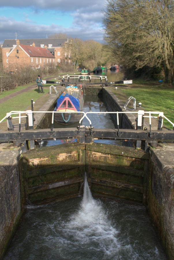 Springwell Lock Rickmansworth Photograph by Chris Day