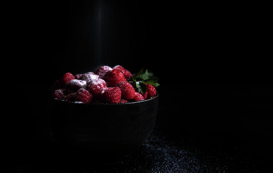 Raspberry Photograph - Sprinkle Raspberry by Phillips and Phillips Raspberry Photograph - Sprinkle Raspberry by Phillips and Phillips