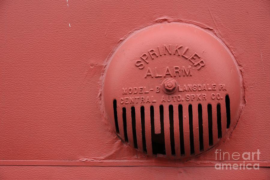 Sprinkler Alarm No 1 1945 Photograph by Ken DePue