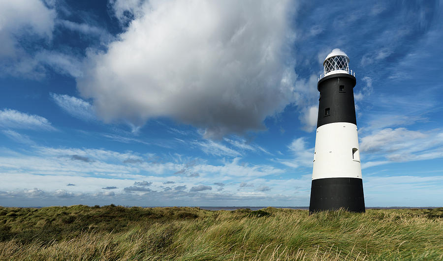 Spurn Point Lighthouse Photograph By Kevin Pawsey - Fine Art America