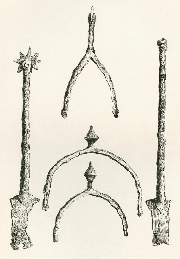 Spurs Dating From C.1460 From The Tower Drawing by Vintage Design Pics ...