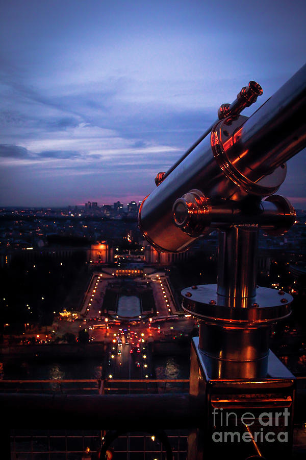 Spyglass Over Paris Photograph by Marina McLain