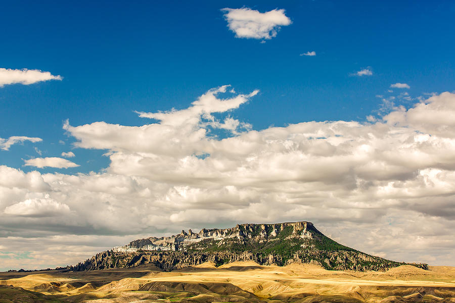 Square Butte Photograph by Todd Klassy