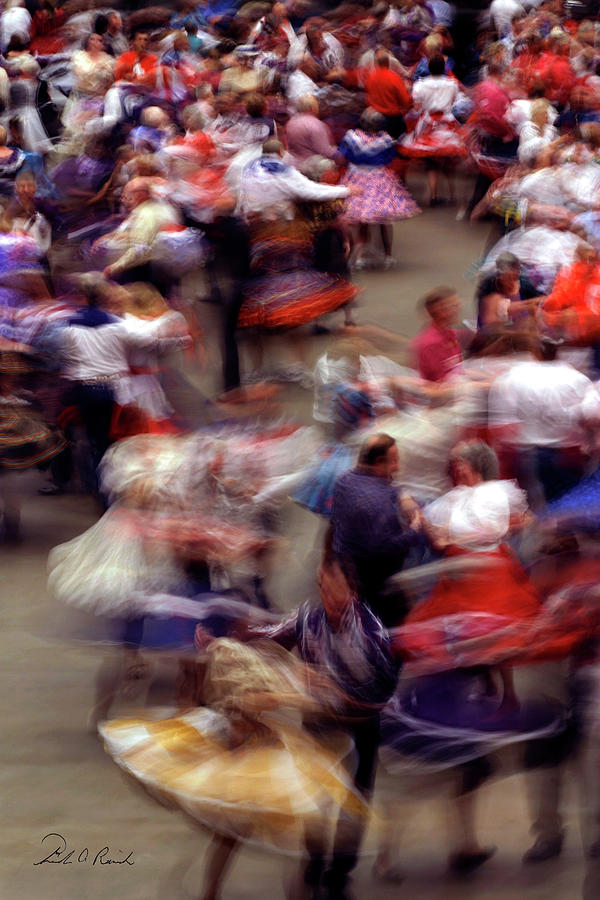Square Dance Love Photograph by Frederic A Reinecke