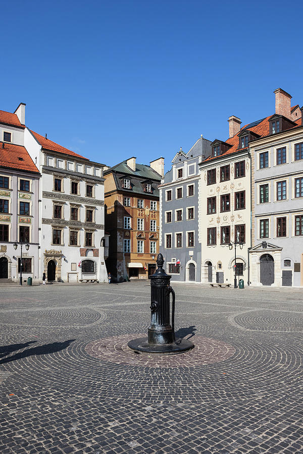 Square in Old Town of Warsaw Photograph by Artur Bogacki