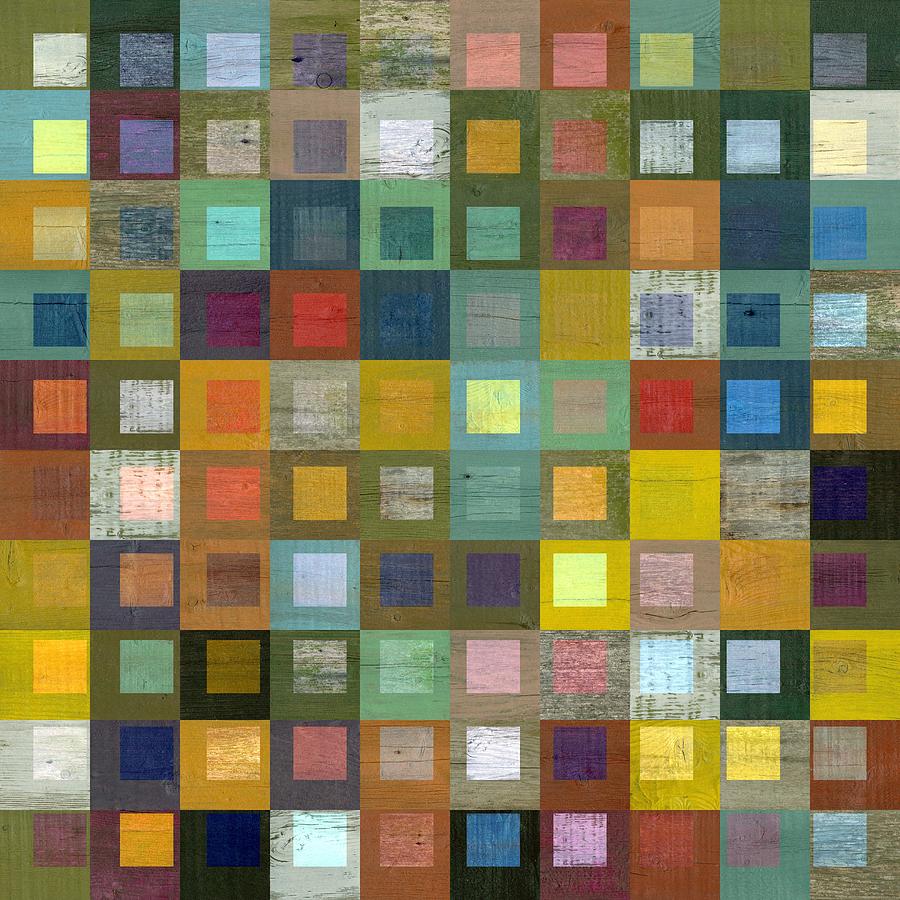 Squares in Squares Five Digital Art by Michelle Calkins