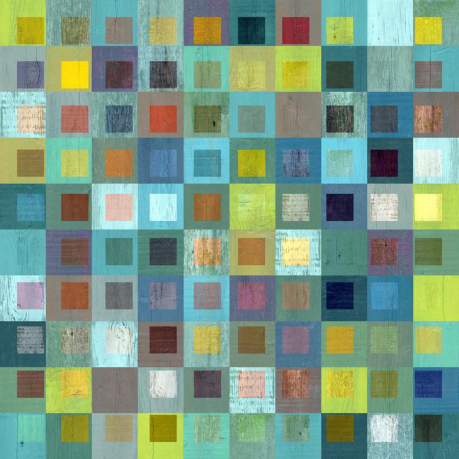 Squares in Squares Two Digital Art by Michelle Calkins