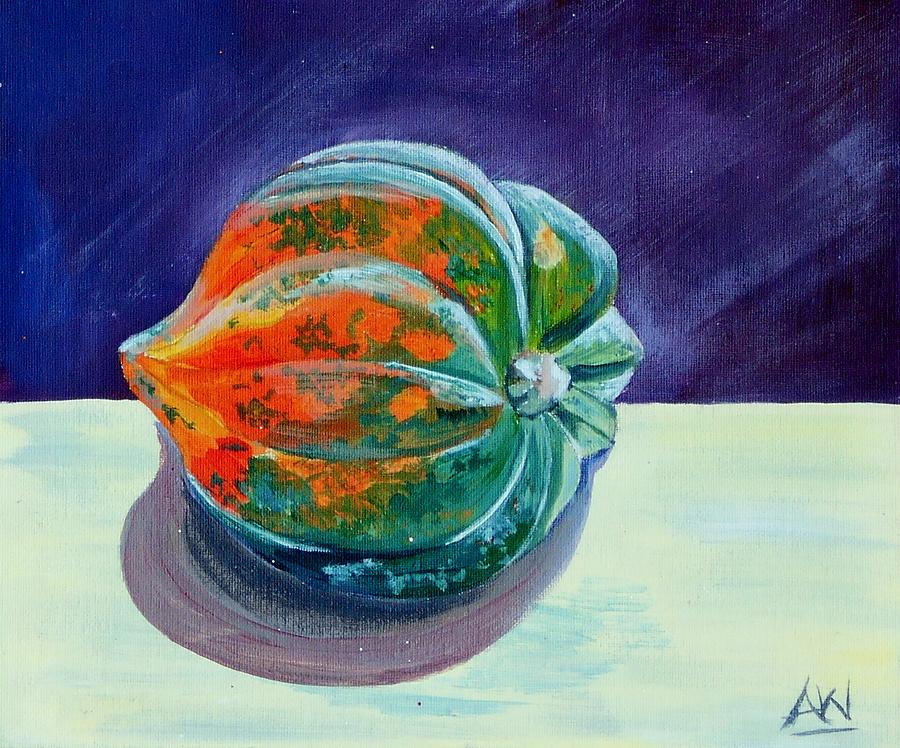 Squash Painting by Angie Wright