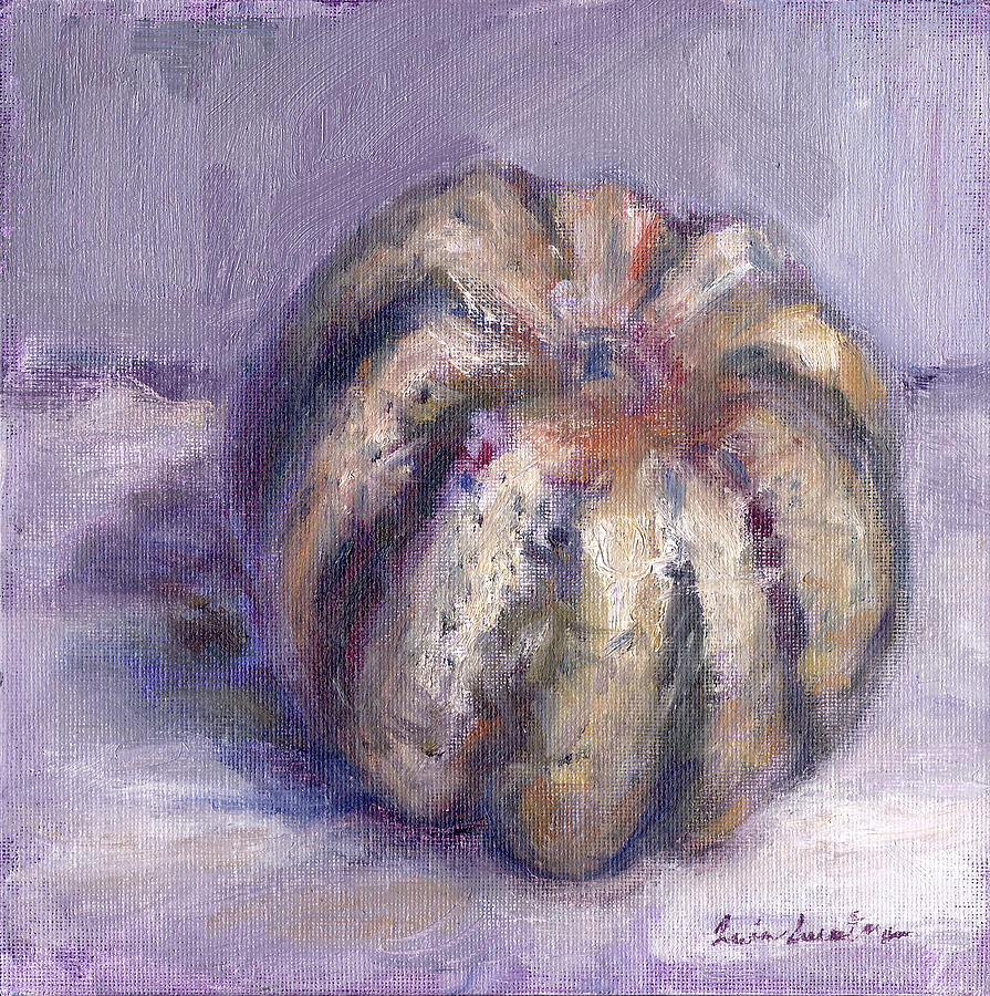 Carnival Squash - Original Contemporary Impressionist Painting Painting by Quin Sweetman
