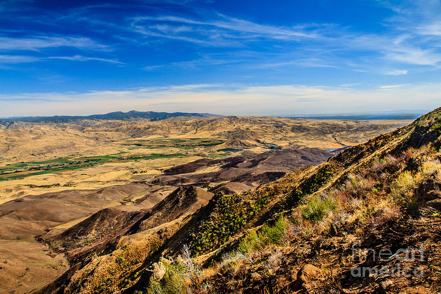 Mountain Photograph - Squaw Butte View HDR-3 by Robert Bales