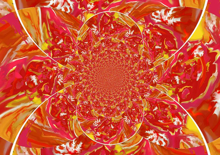 Squazzle-botright-kaleidoscope Digital Art by Julia Woodman