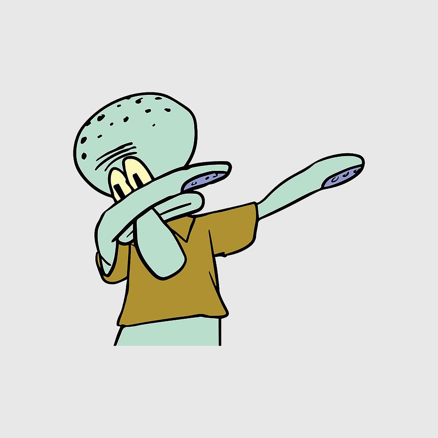 Dabbing Squidward