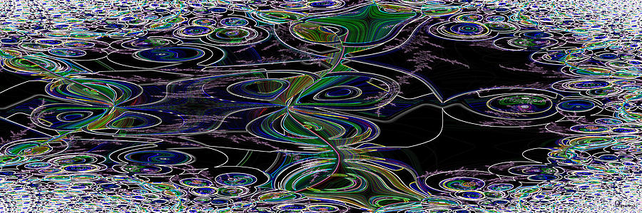 Squiggle Digital Art by Andrea Lawrence
