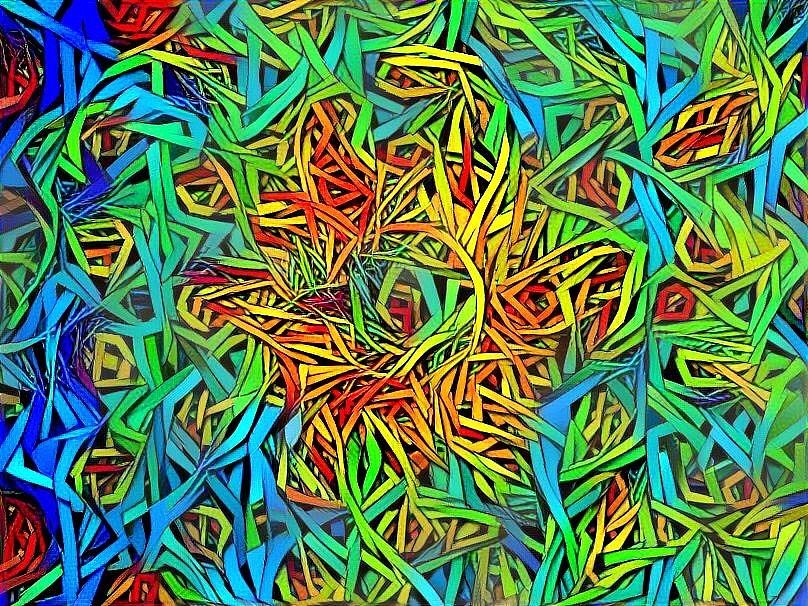 Squiggles  Digital Art by Lawrence Allen