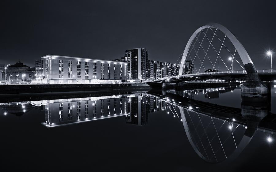Squinty Bridge Glasgow Photograph by Stephen Taylor