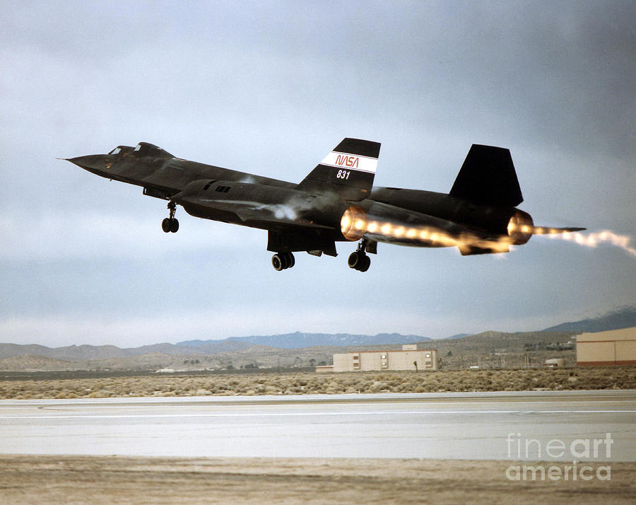 Sr-71 Blackbird, 1990s Photograph by Science Source