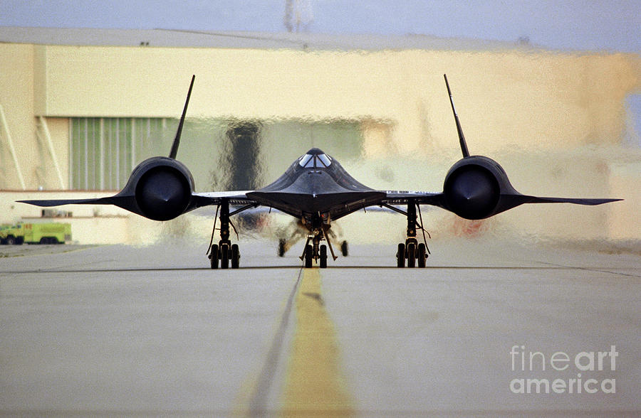 Sr-71 Blackbird, 1995. Photograph by Granger