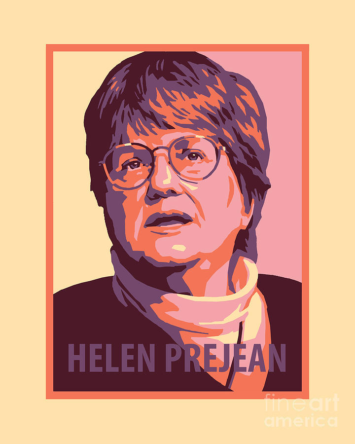 Sr. Helen Prejean - JLHPR Painting by Julie Lonneman