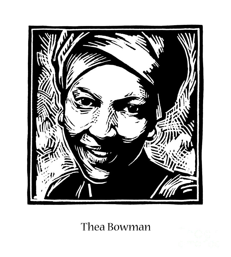 Sr. Thea Bowman - JLTEB Painting by Julie Lonneman