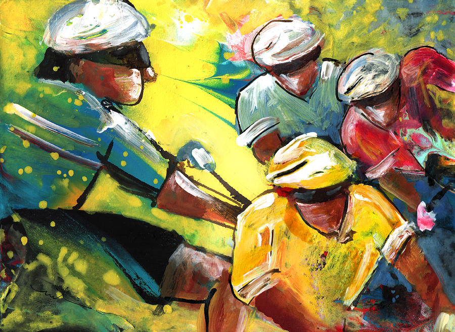 Dreaming Of The Tour De France Painting