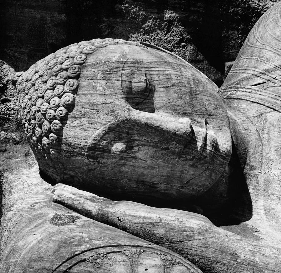 Sri Lanka: Giant Buddha Photograph by Granger